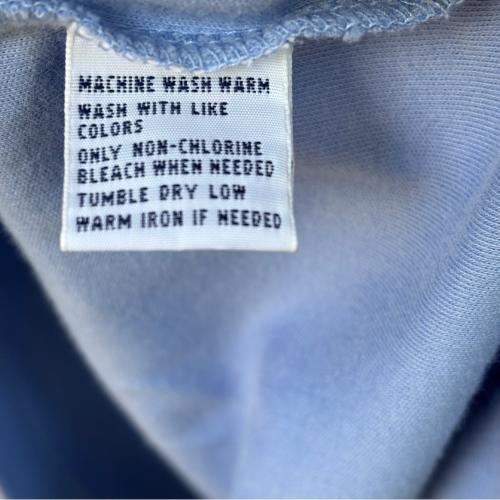 Polo Ralph Lauren Men's L Harbour Blue Soft Cotton Polo Shirt EUC - Picture 6 of 7